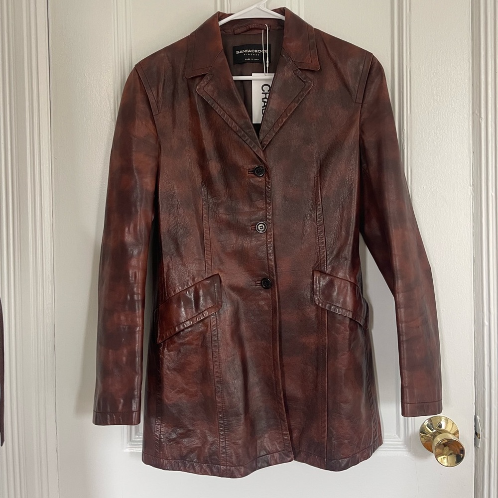 Vintage Italian Leather Jacket